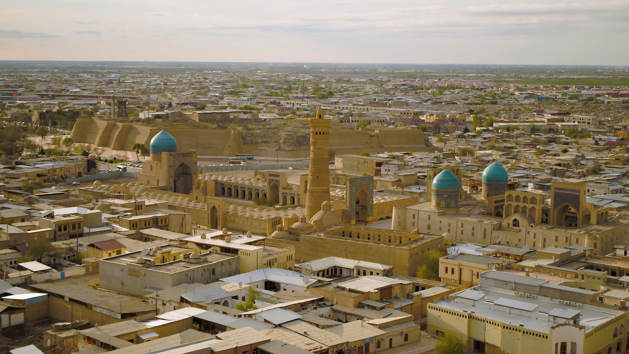 Bukhara — the Kalyan minaret and mosque