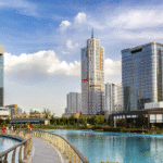 Tashkent City tour — explore the modern capital of Uzbekistan with skyscrapers, business centers and futuristic architecture Экскурсия в Tashkent City — знакомство с современной столицей Узбекистана с небоскрёбами, бизнес-центрами и футуристической архитектурой