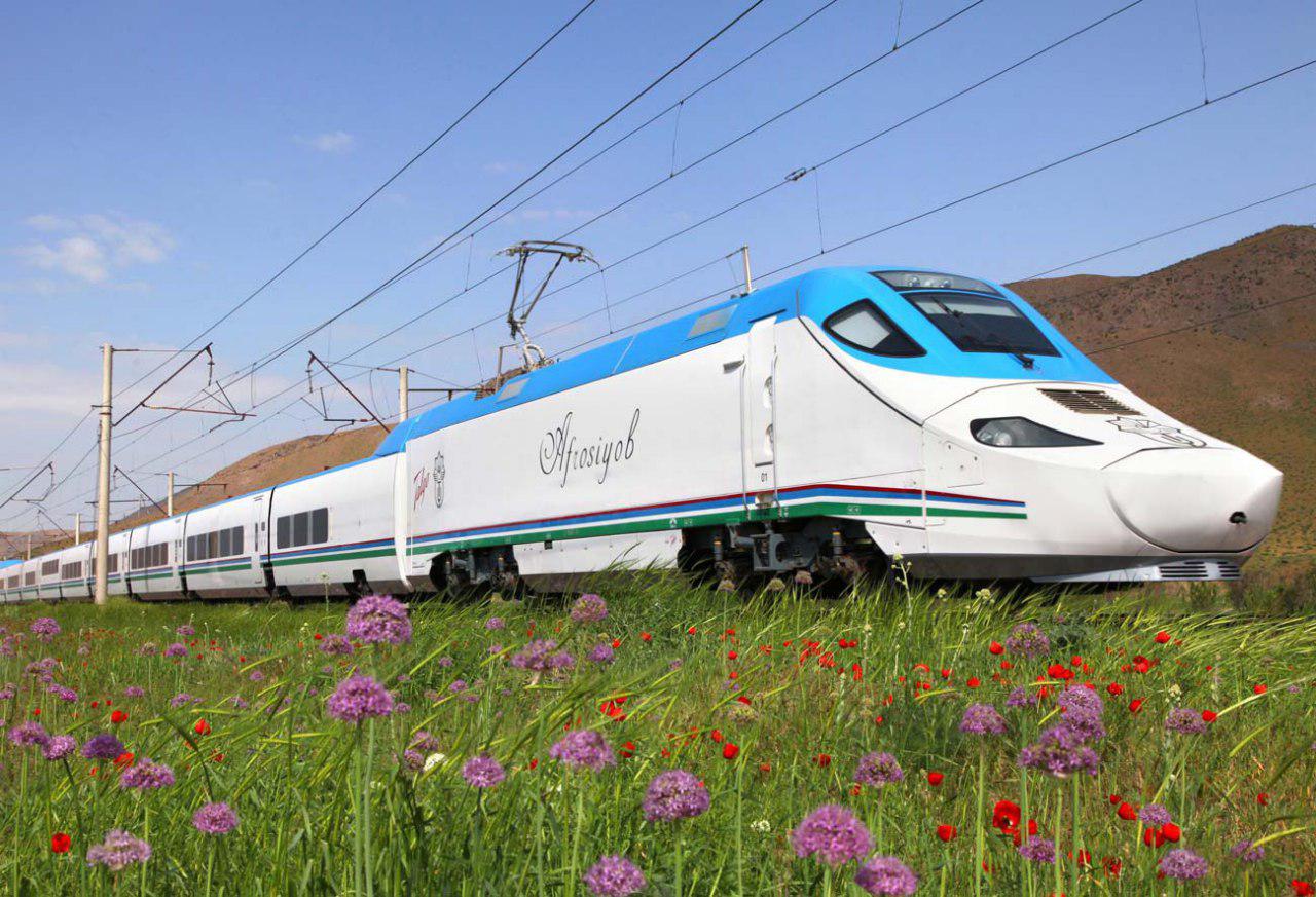 Afrosiyob high-speed train