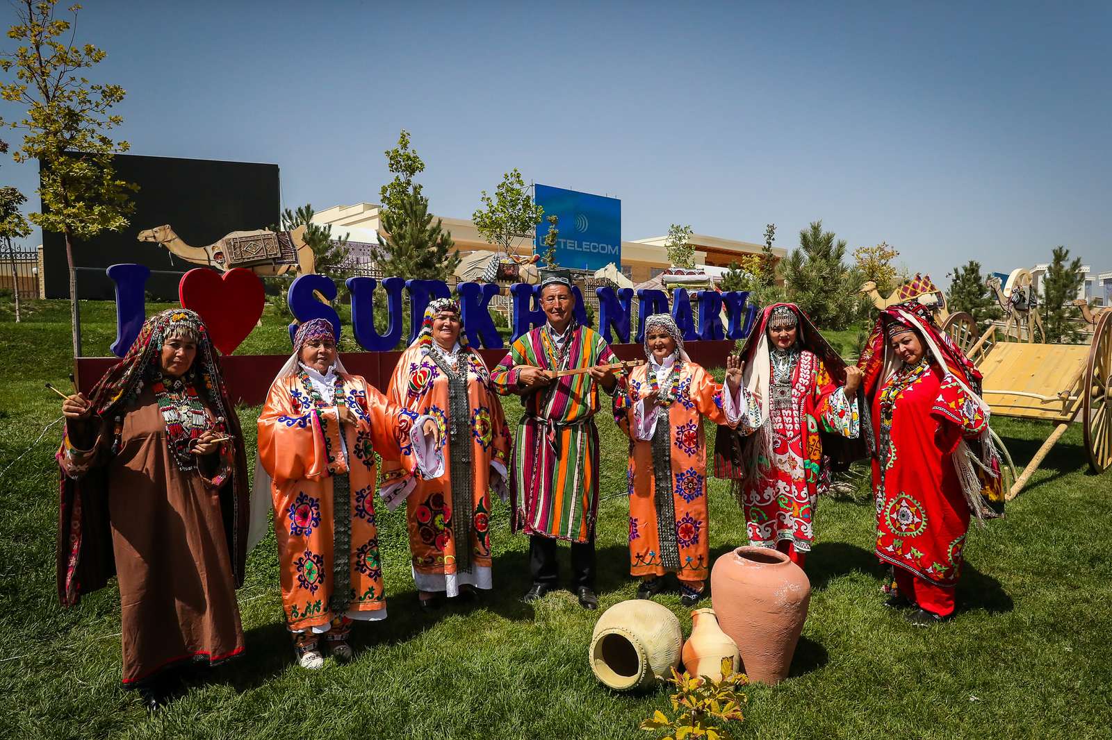 A folk ensemble from Surkhandarya region