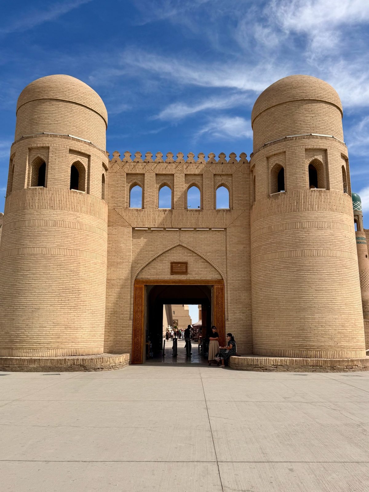 Ota-Darvoza, the west gate of Ichan-Kala, Khiva