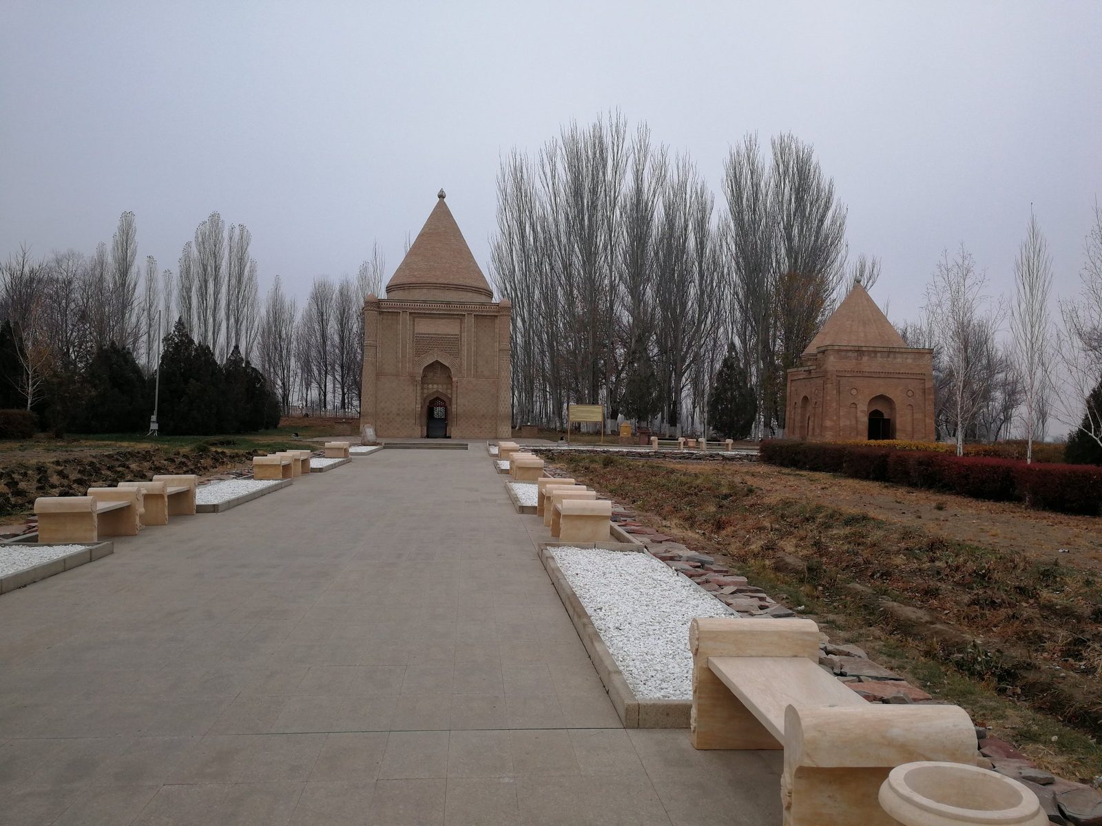 Aisha Bibi mausoleum near Taraz: the legend and the terracotta tomb