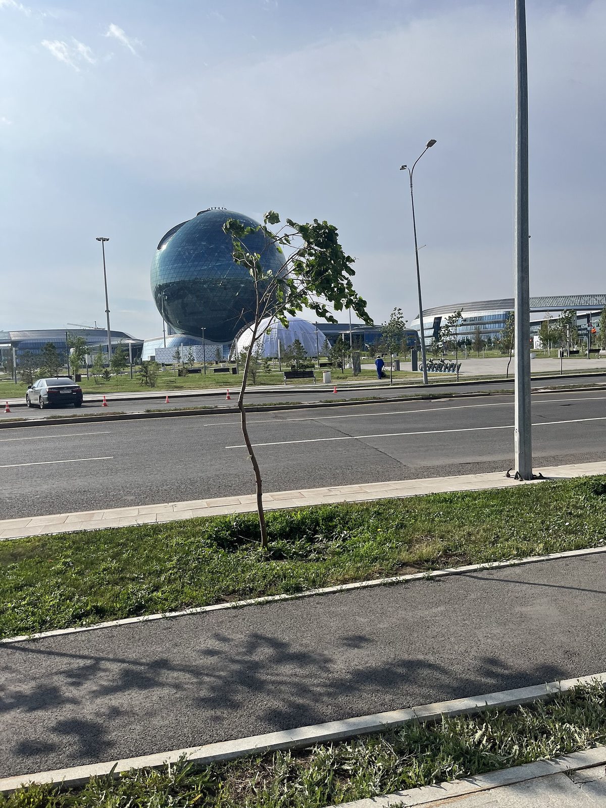 The Nur Alem sphere, the pavilion of EXPO 2017, Astana