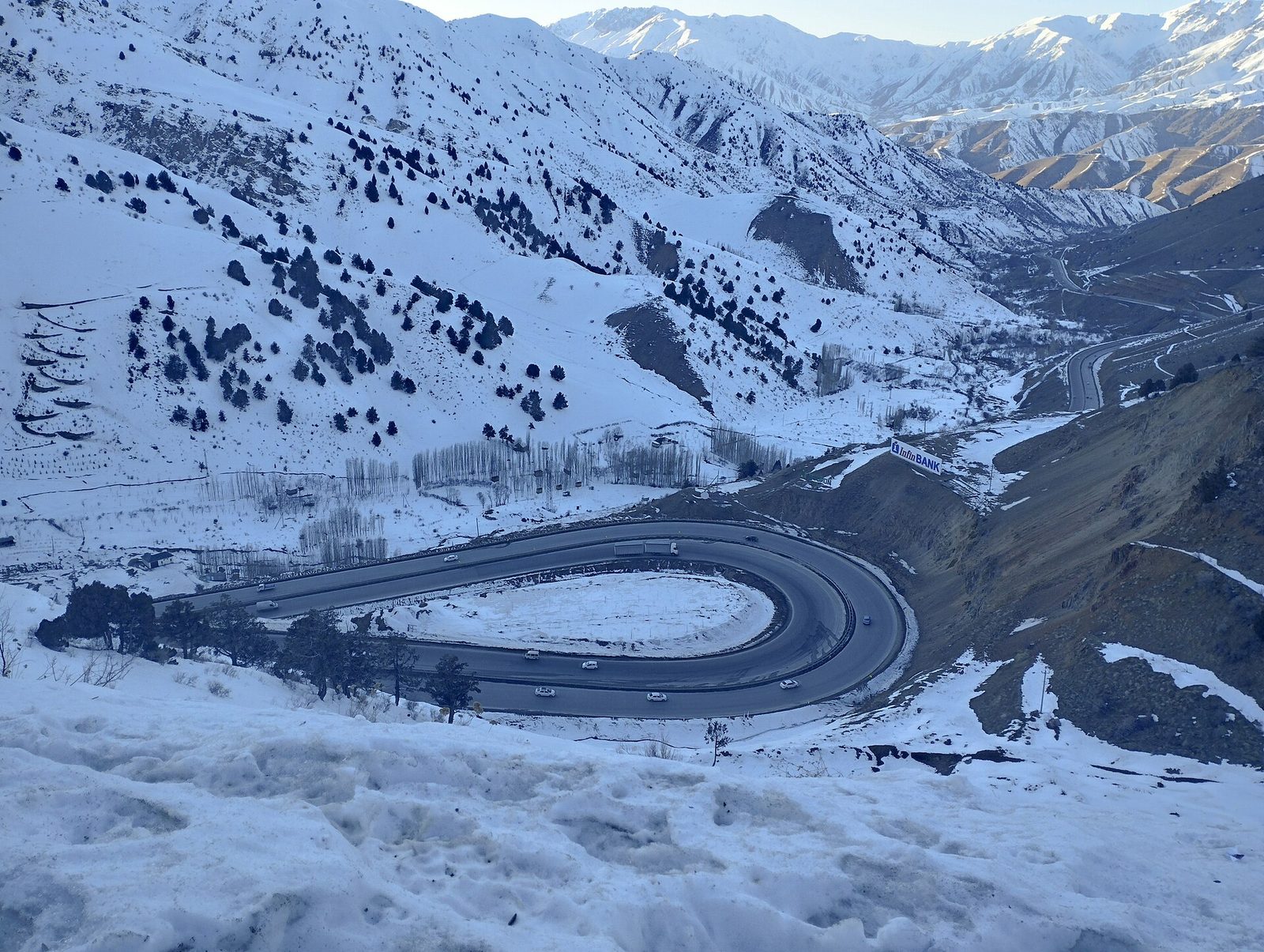 Kamchik pass and tunnel